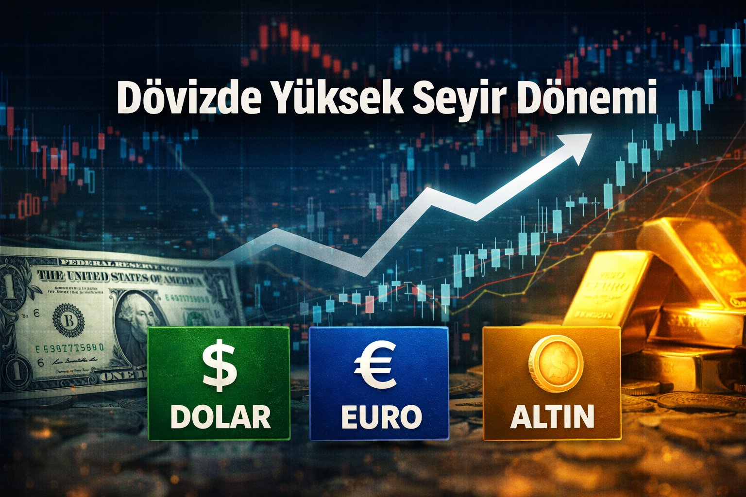 Piyasalarda son durum: Dolar ve altın yüksek seviyede, yukarı baskı sürüyor